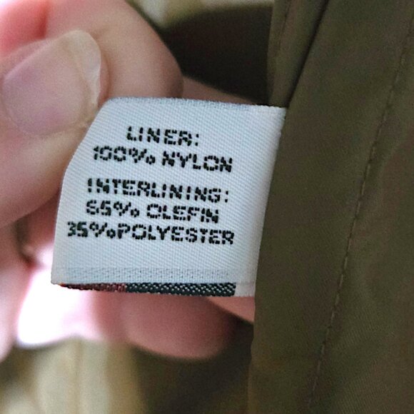 London Fog Men’s Coat 44R – Gray Poly/Cotton Shell, 3M Thinsulate Zip Liner - Picture 7 of 7